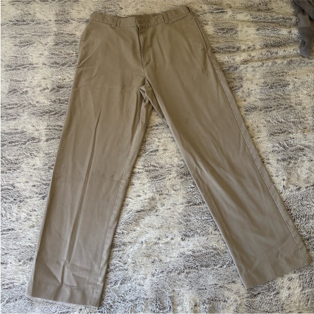 Esley Men's Straight-Leg Pants in Tan